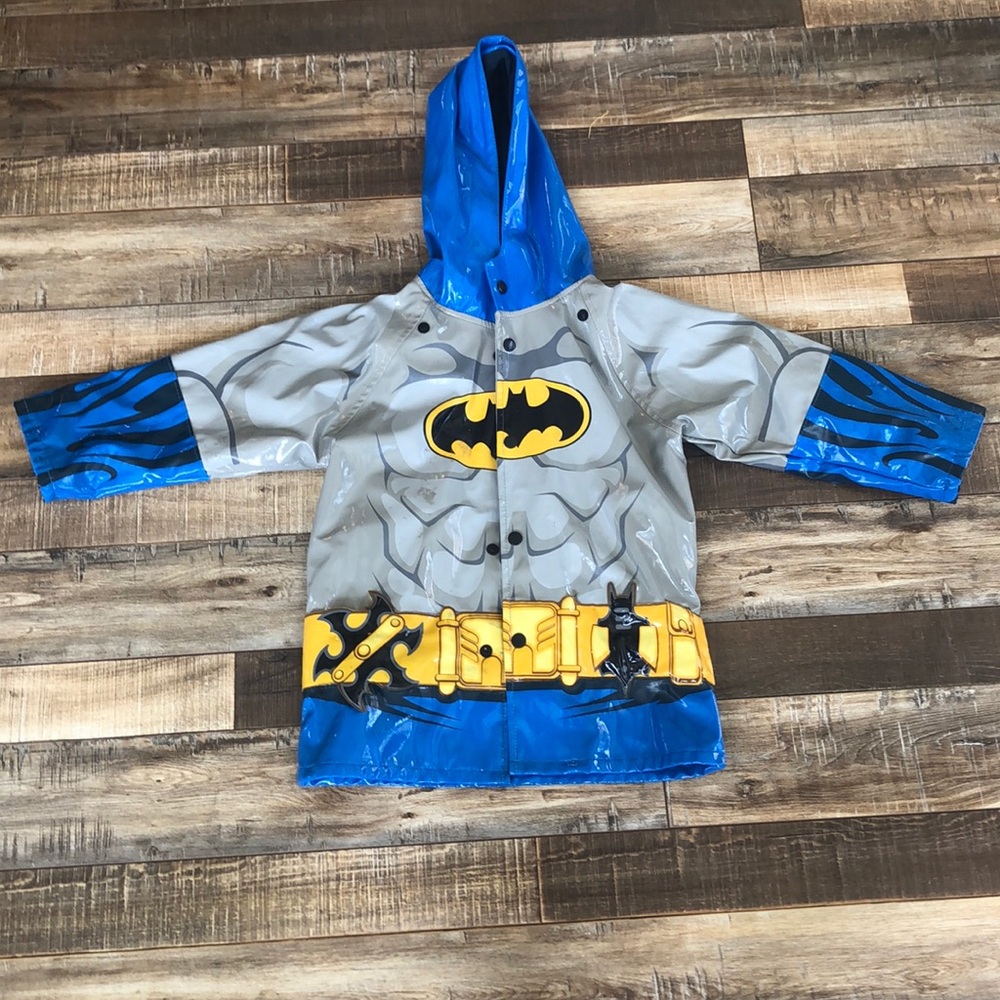 Western chief kids batman raincoat